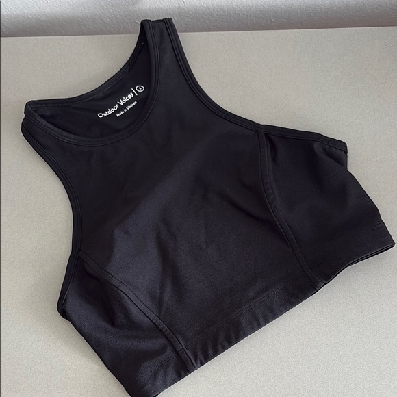 Outdoor Voices Other - Outdoor Voices Black Athena Crop Top
